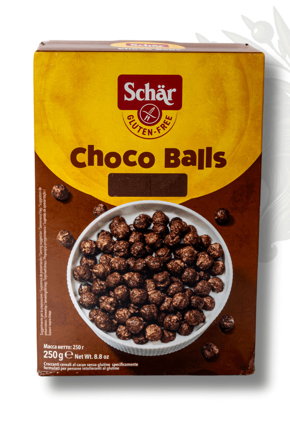 SCHAR GLUTENSİZ CHOCO BALLS ÇİKOLATA KAPLI MISIR GEVREĞİ 250 GR