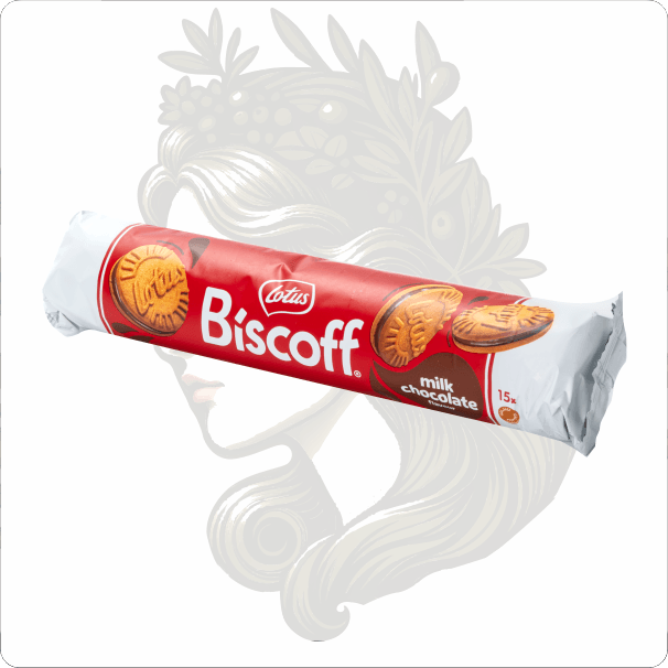 LOTUS BİSCOFF SÜTLÜ ÇİKOLATALI SANDVİÇ BİSKÜVİ 150 GR