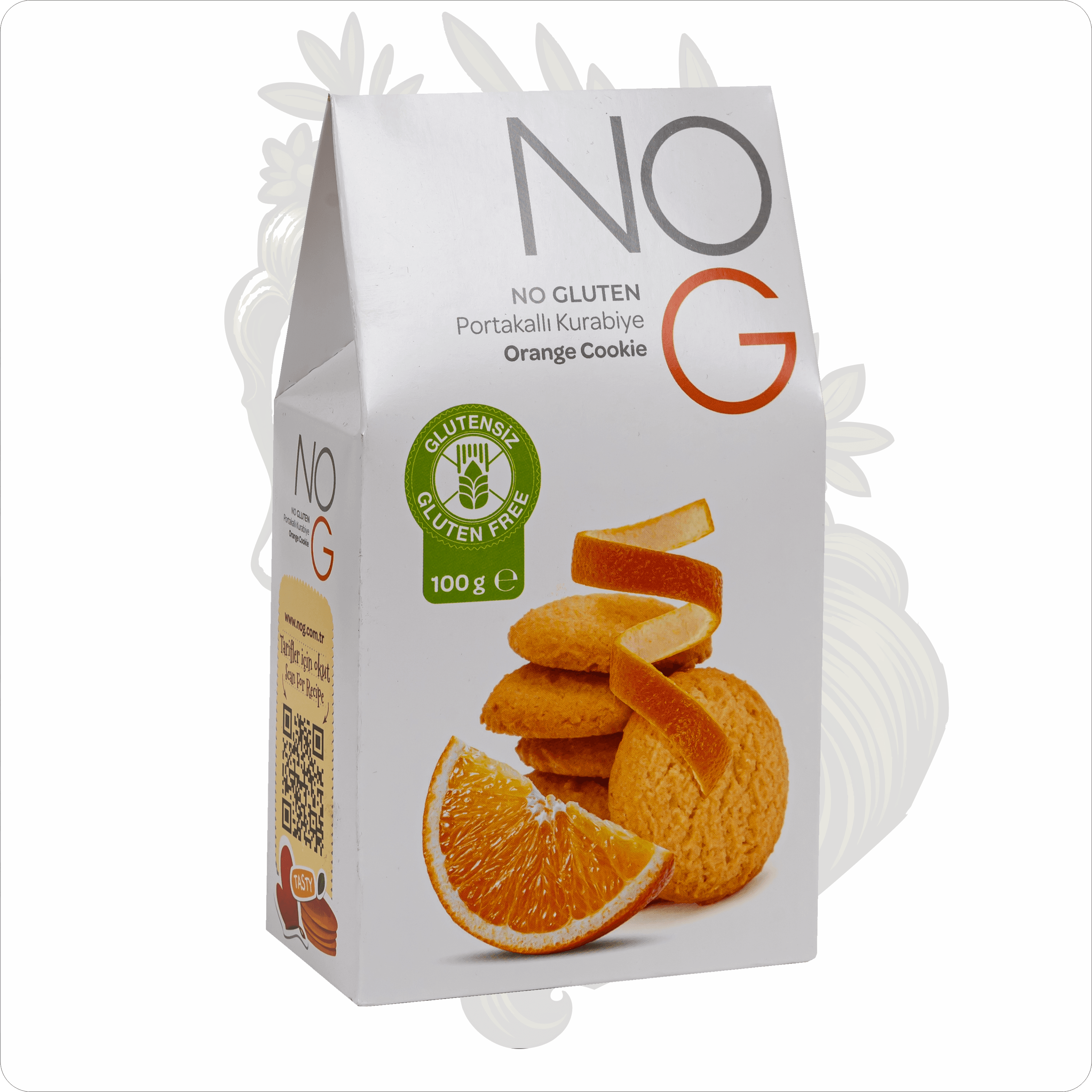 NOG GLUTENSİZ 100 GR PORTAKALLI KURABİYE