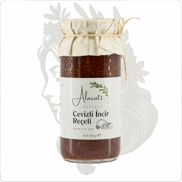 ALAÇATI NATUREL CEVİZLİ İNCİR REÇELİ