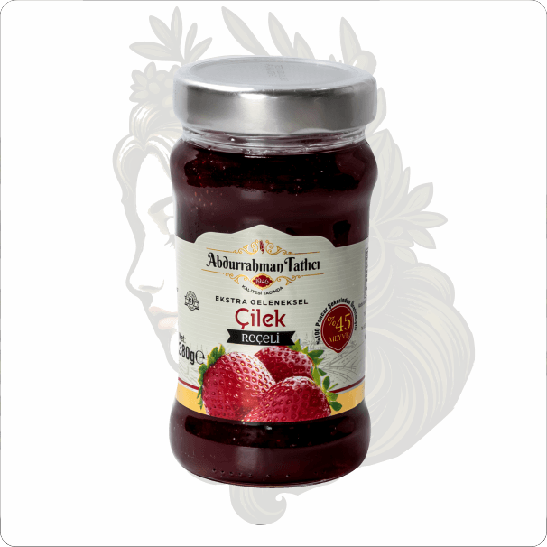 ABDURRAHMAN TATLICI 380 GR ÇİLEK REÇELİ