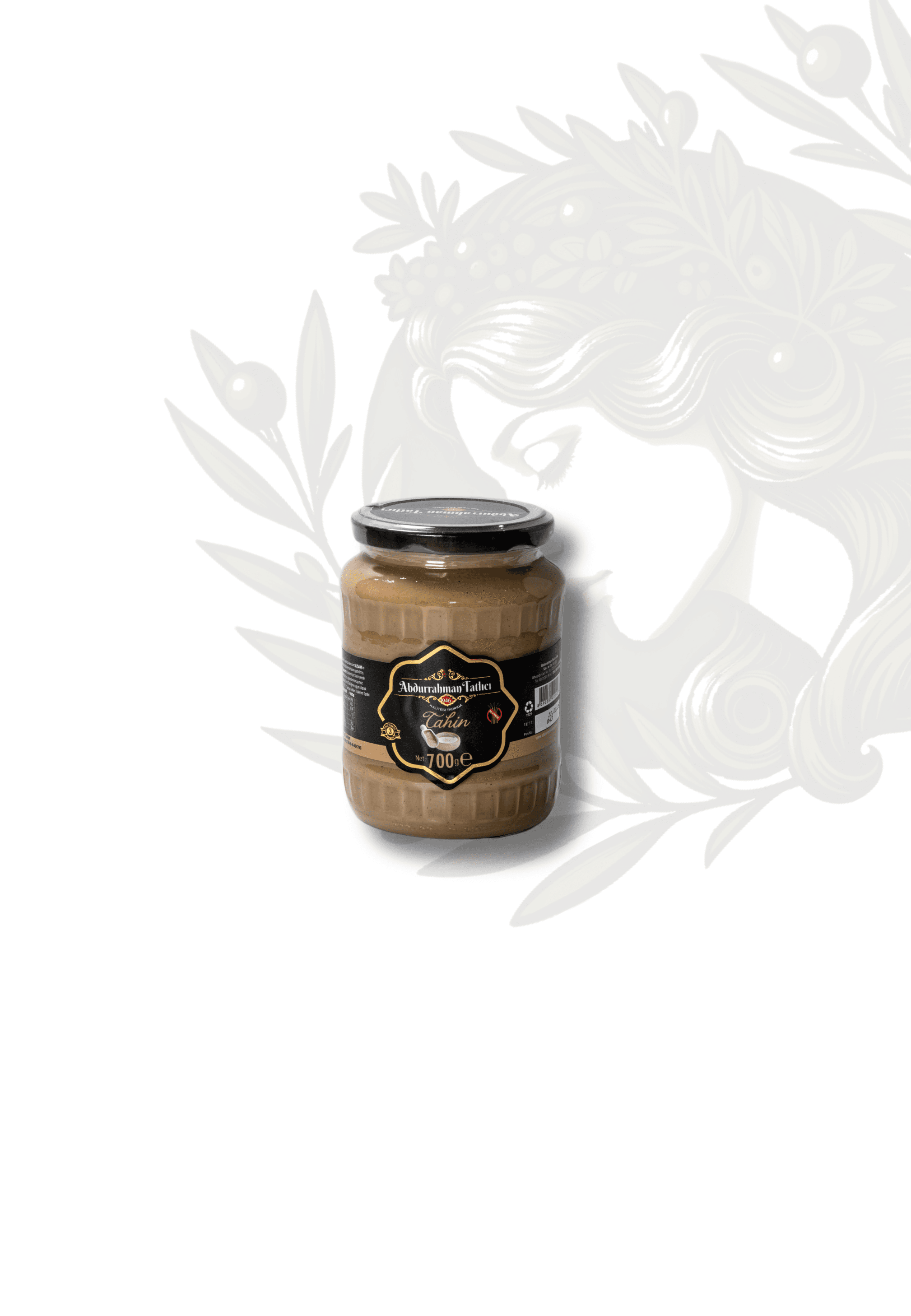 ABDURRAHMAN TATLICI 700 GR CAM TAHİN