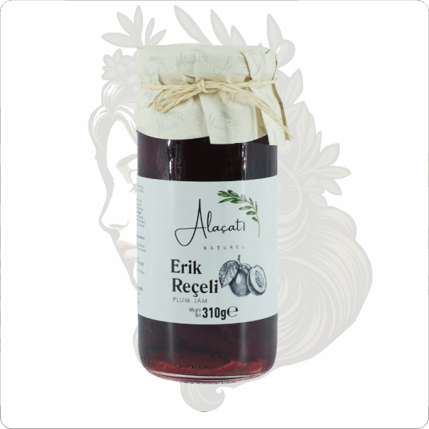 ALAÇATI NATUREL ERİK REÇELİ