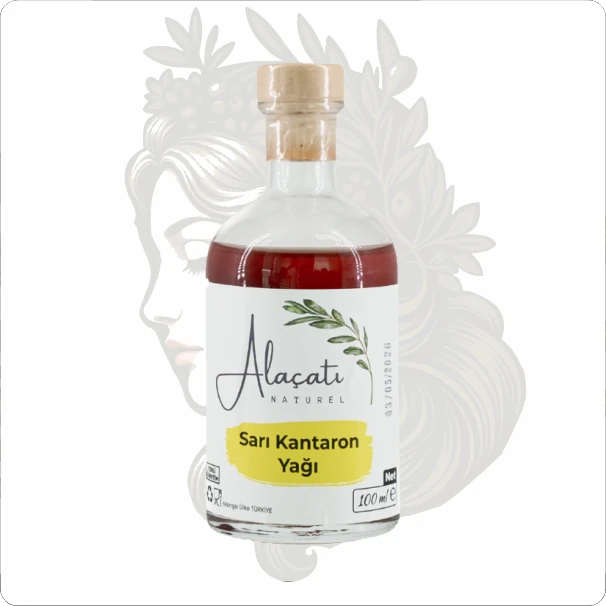 ALAÇATI NATUREL 100 ML SARI KANTARON YAĞI
