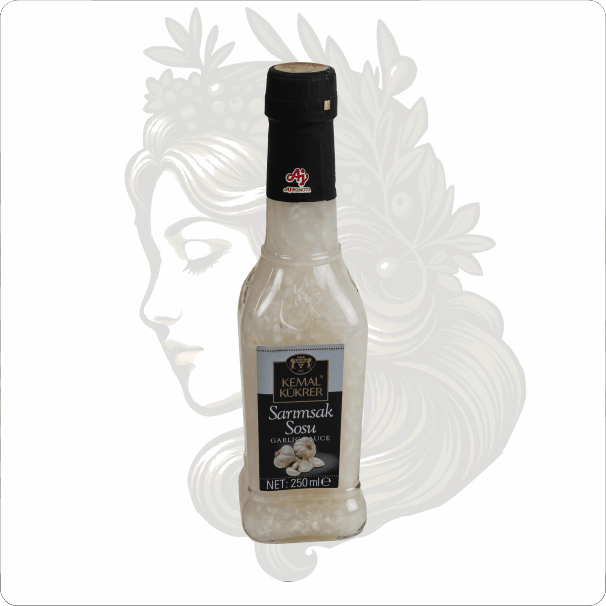 KEMALKÜKRER SARIMSAK SOSU 250ML.