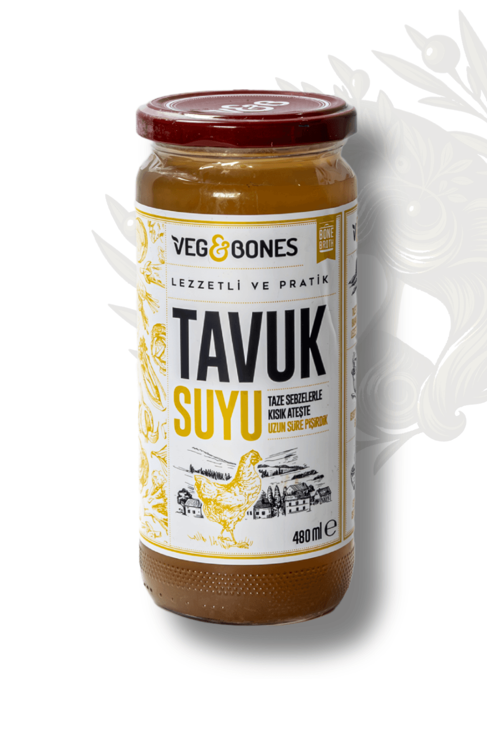 VEG &BONES TAVUK SUYU 480 ML