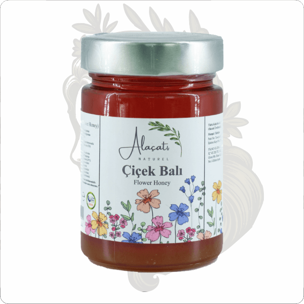 ALAÇATI NATUREL ÇİÇEK BALI 450 GR