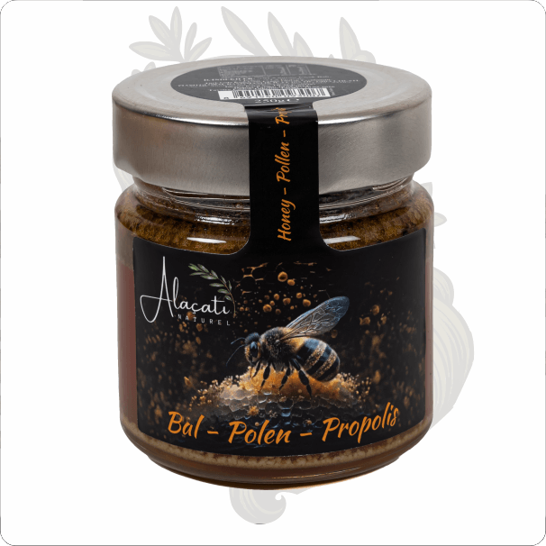 ALAÇATI NATUREL 250 GR BAL POLEN PROPOLİS
