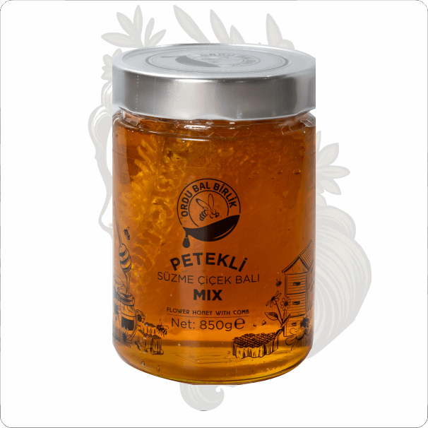 ORDU BAL BİRLİK PETEKLİ BAL 850 GR
