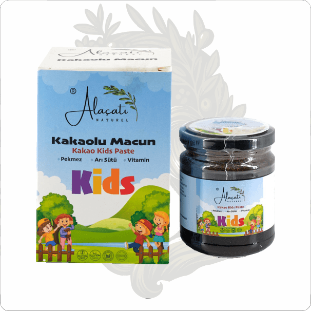 ALAÇATI NATUREL KİDS KAKAOLU MACUN 240 ML