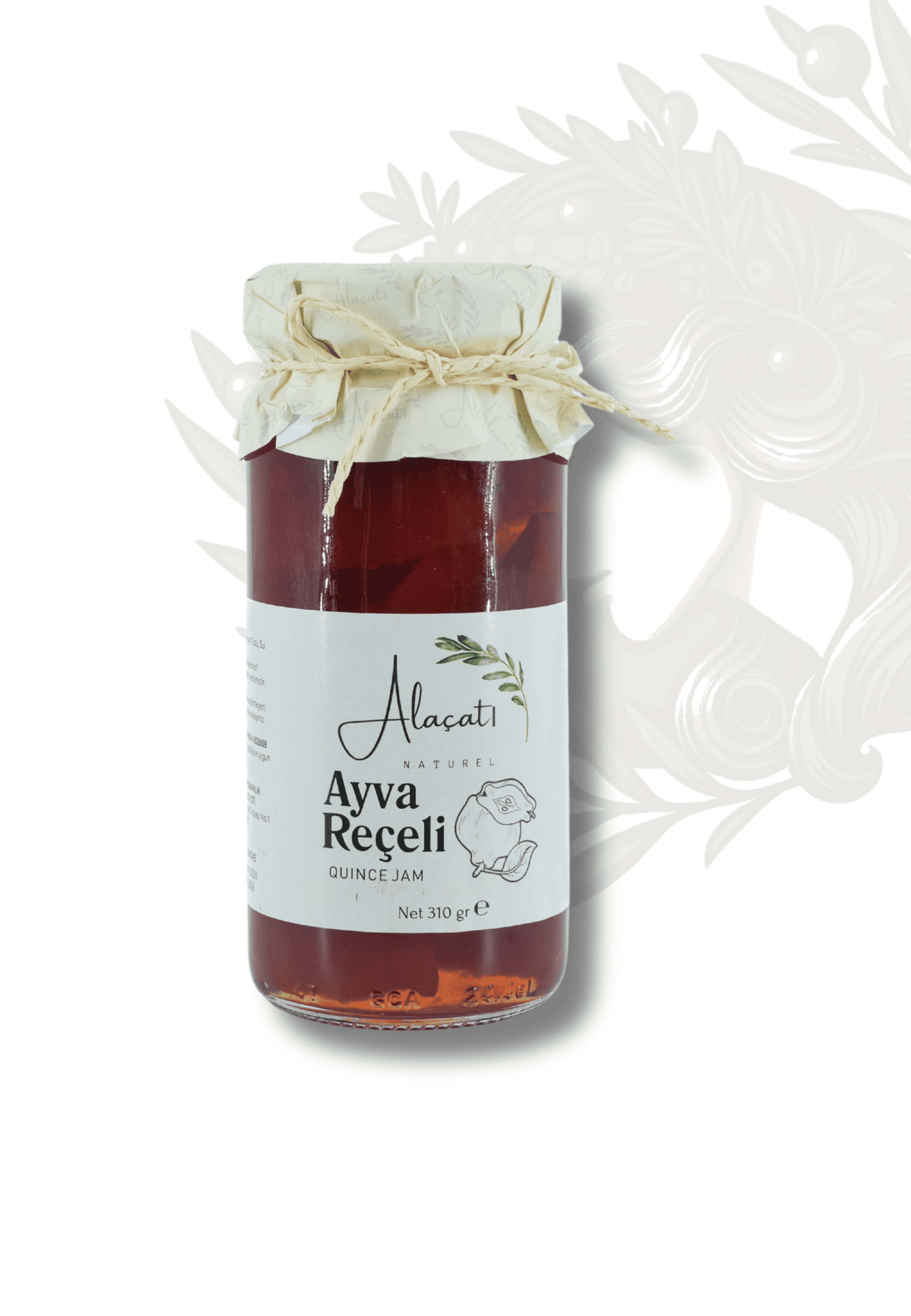 ALAÇATI NATUREL AYVA REÇELİ 300 GR