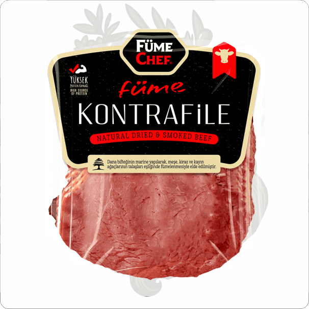 FÜME CHEF DİLİMLİ FÜME KONTRAFİLE 100 GR