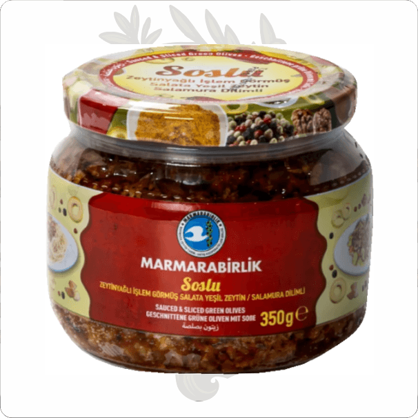 MARMARABİRLİK SOSLU ZEYTİN SALATASI 350 GR