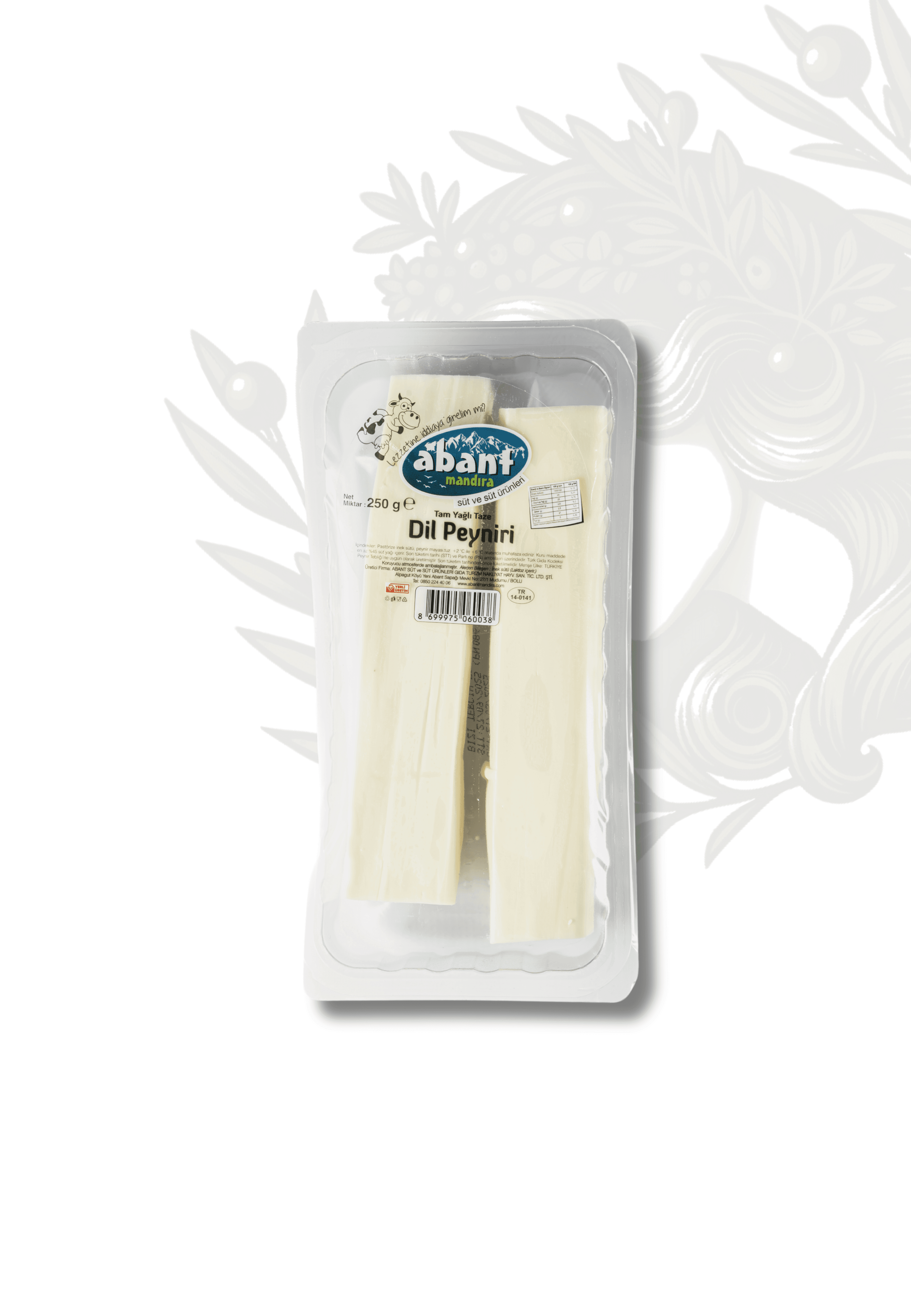 ABANT DİL PEYNİRİ 250 GR