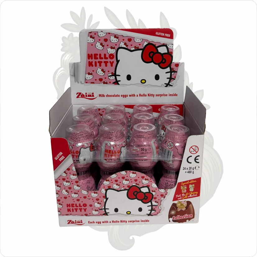 HELLO KİTTY SÜRPRİZ YUMURTA 24 ADET