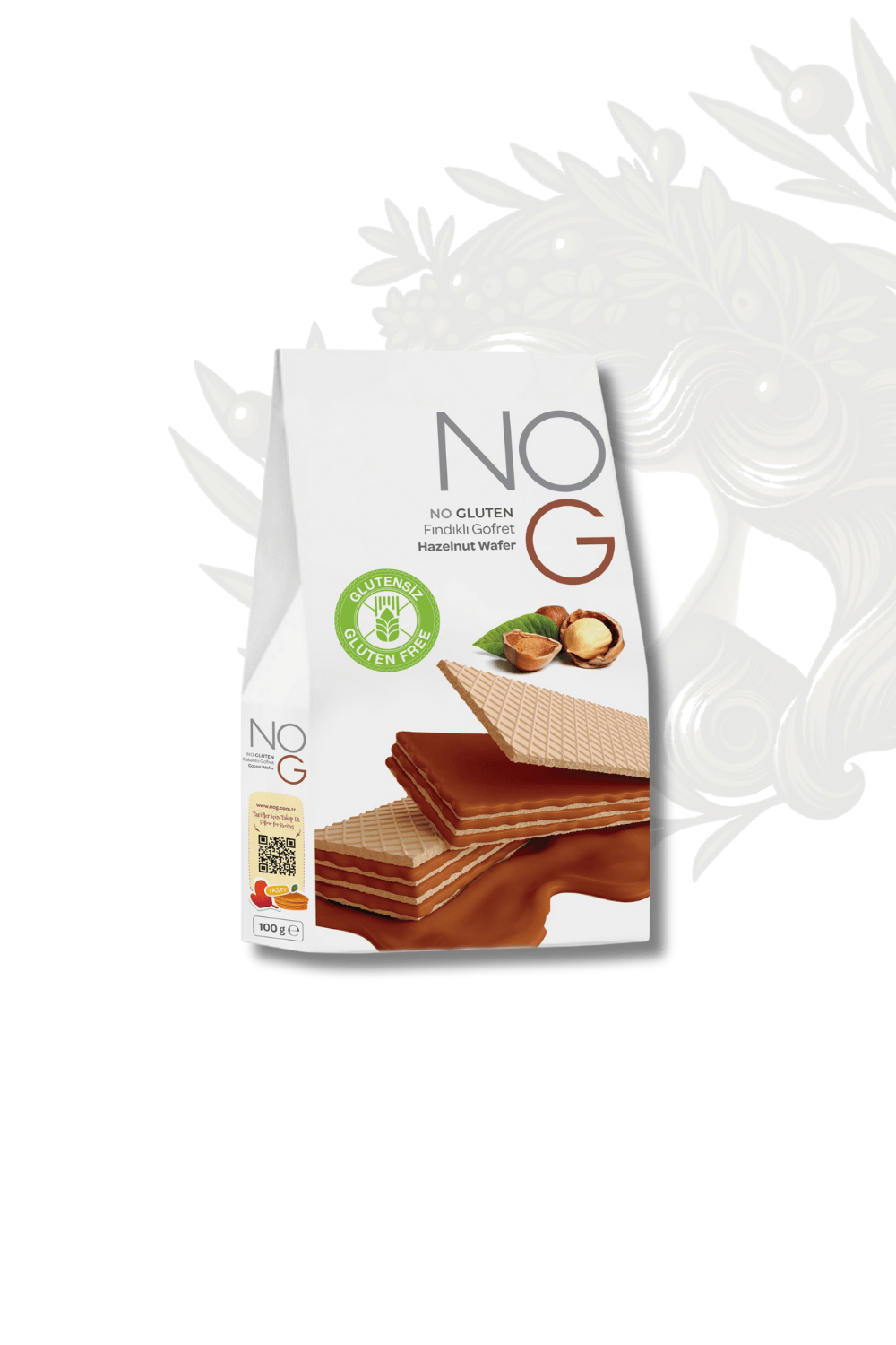 NOG GLUTENSİZ 100 GR FINDIKLI GOFRET