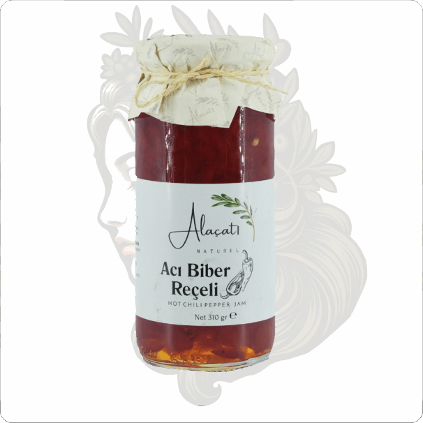 ALAÇATI NATUREL ACI BİBER REÇELİ 300 GR