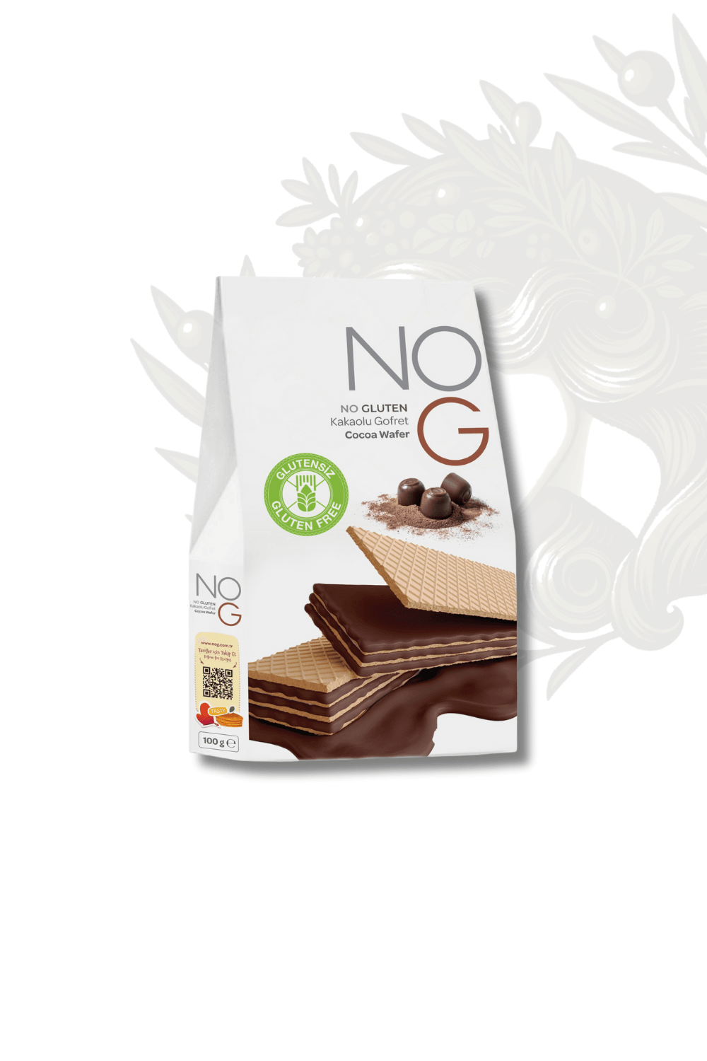 NOG GLUTENSİZ 100 GR KAKAOLU GOFRET