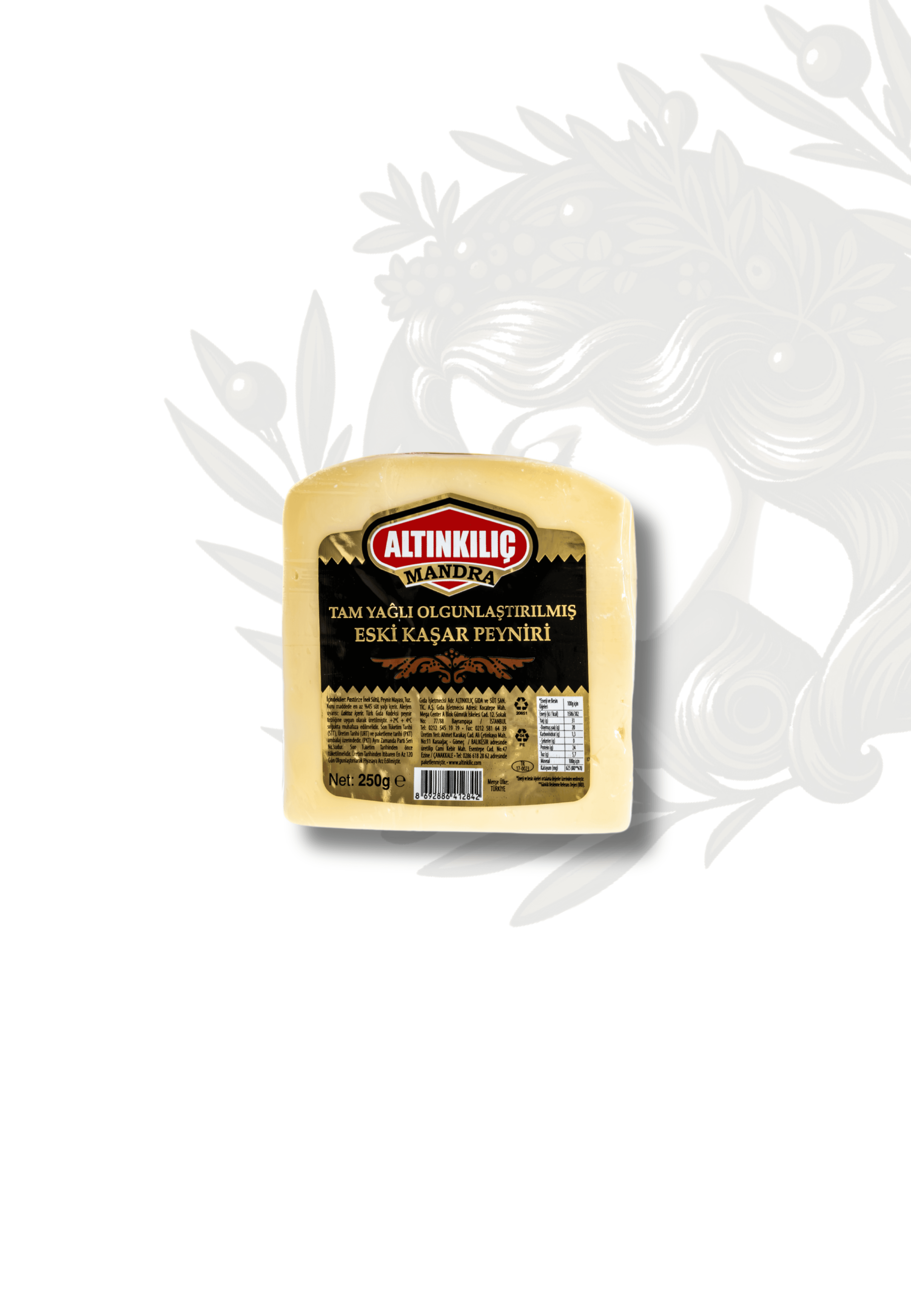 ALTINKILIÇ 250 GR  MANDIRA ESKİ KAŞAR