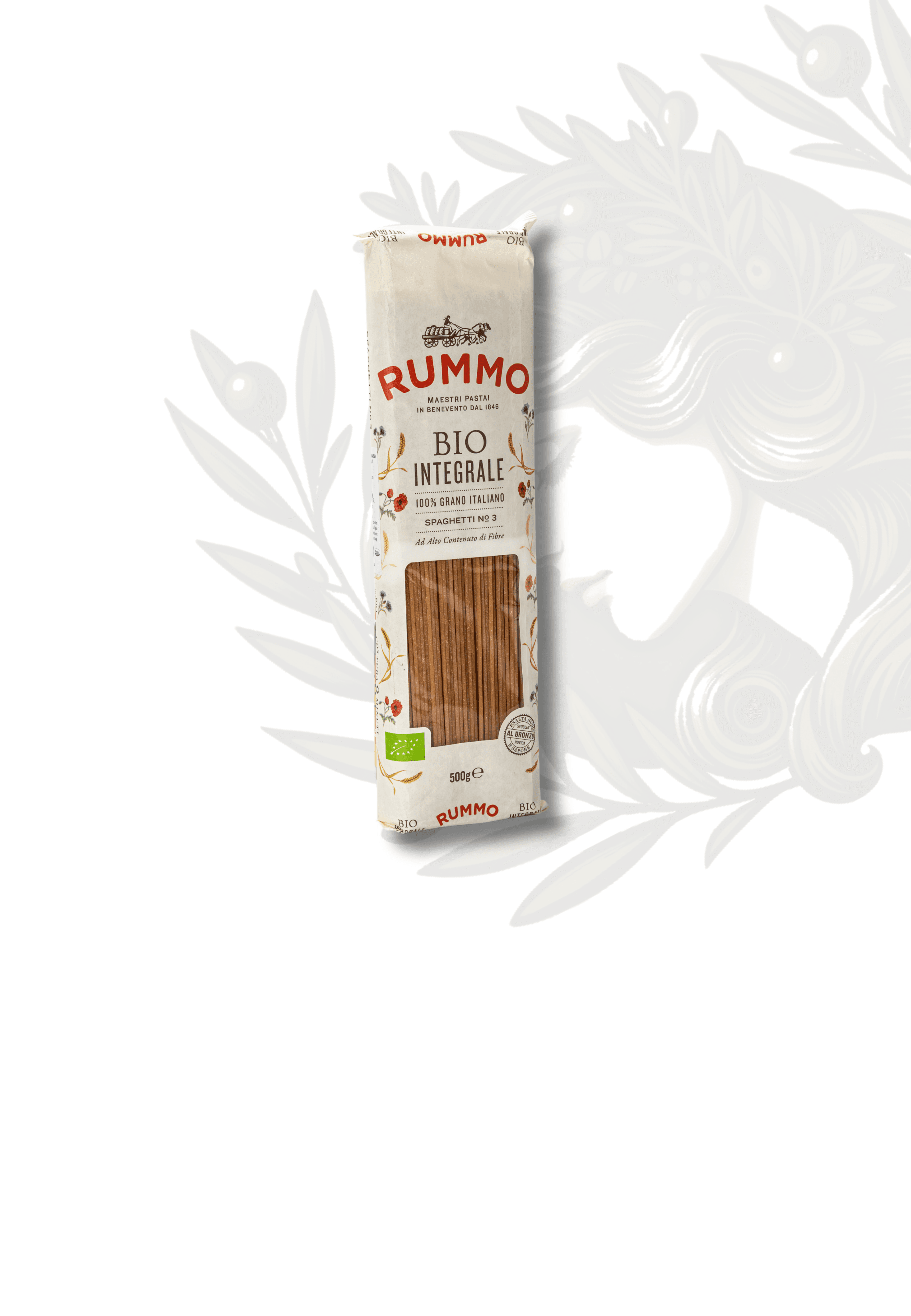 İTHAL RUMMO ORGANİK KEPEKLİ SPAGETTİ 500 GR