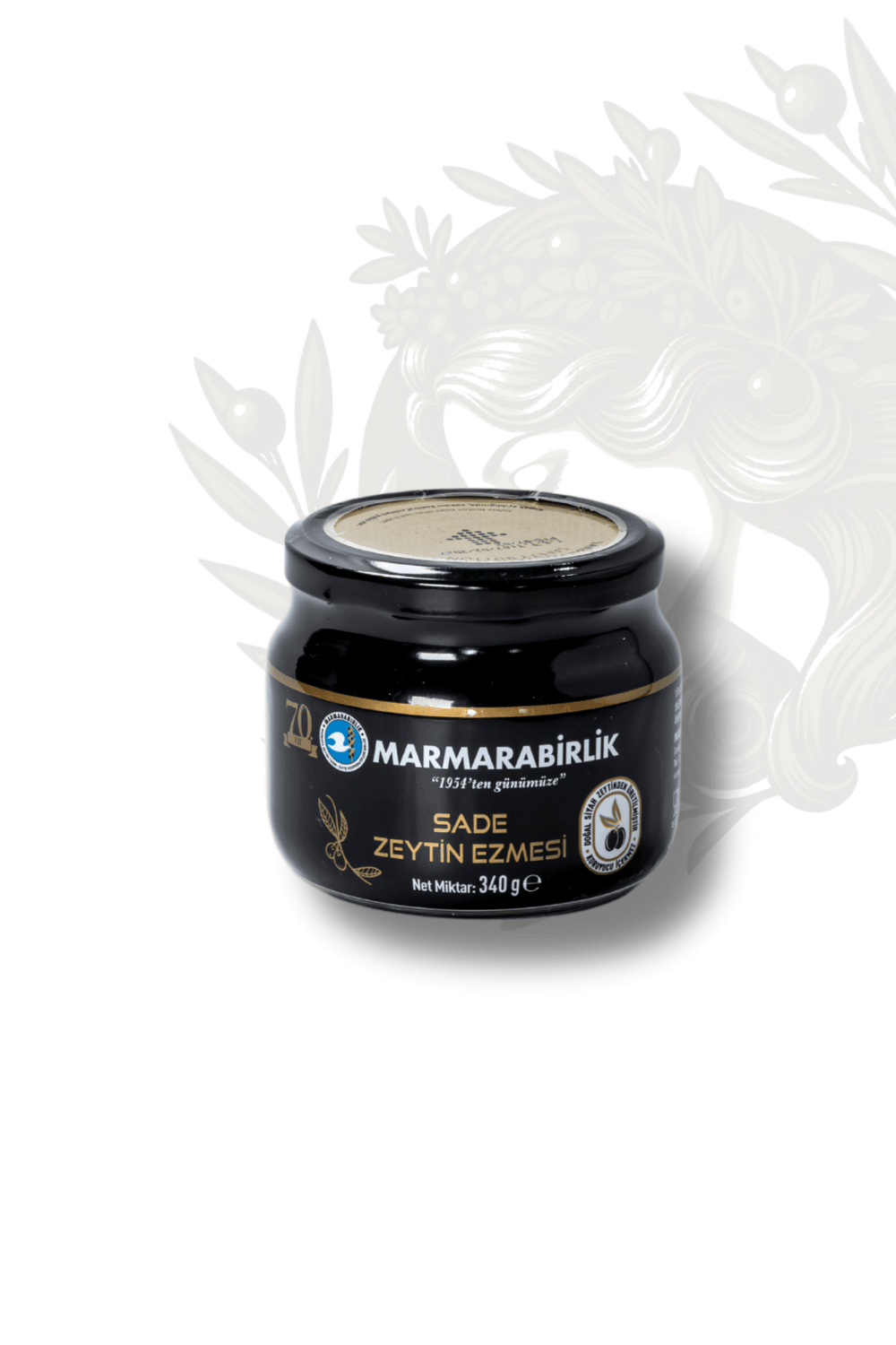 MARMARABİRLİK SADE ZEYTİN EZMESİ 340gr