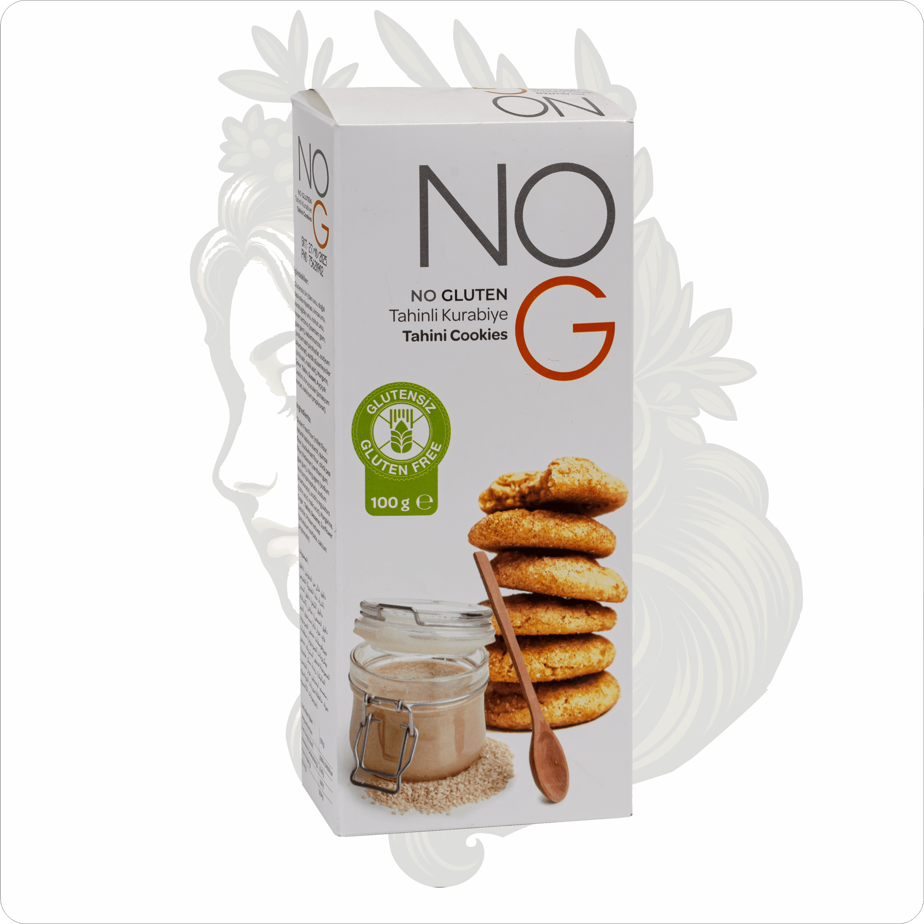 NOG GLUTENSİZ 100 GR TAHİNLİ KURABİYE