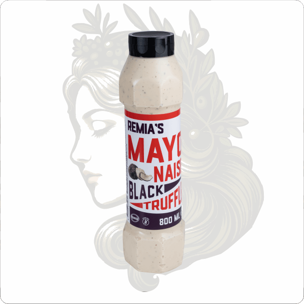 REMİA BLACK TRUFFLE MAYONNAİSE  800 GR
