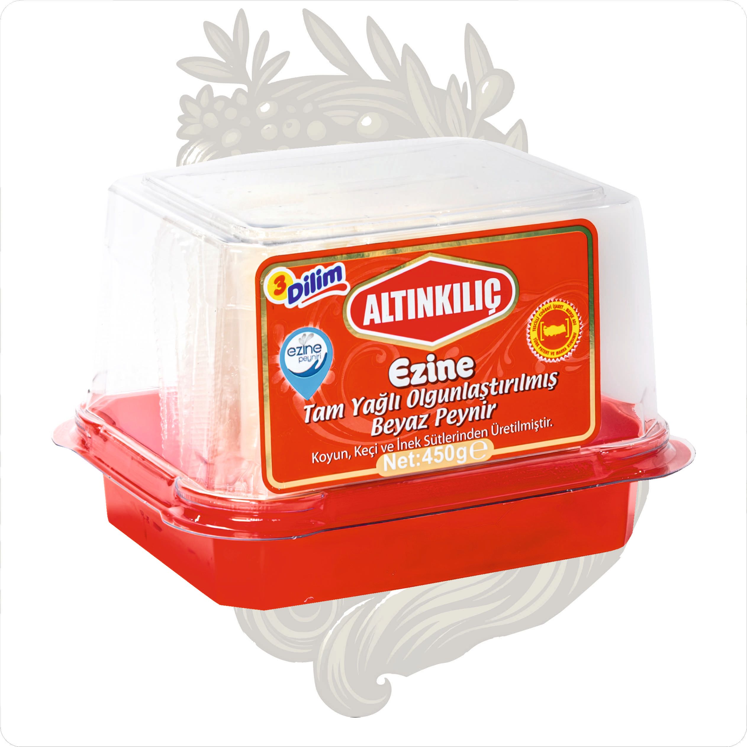 ALTINKILIÇ EZİNE KOYUN PEYNİRİ 450 GR