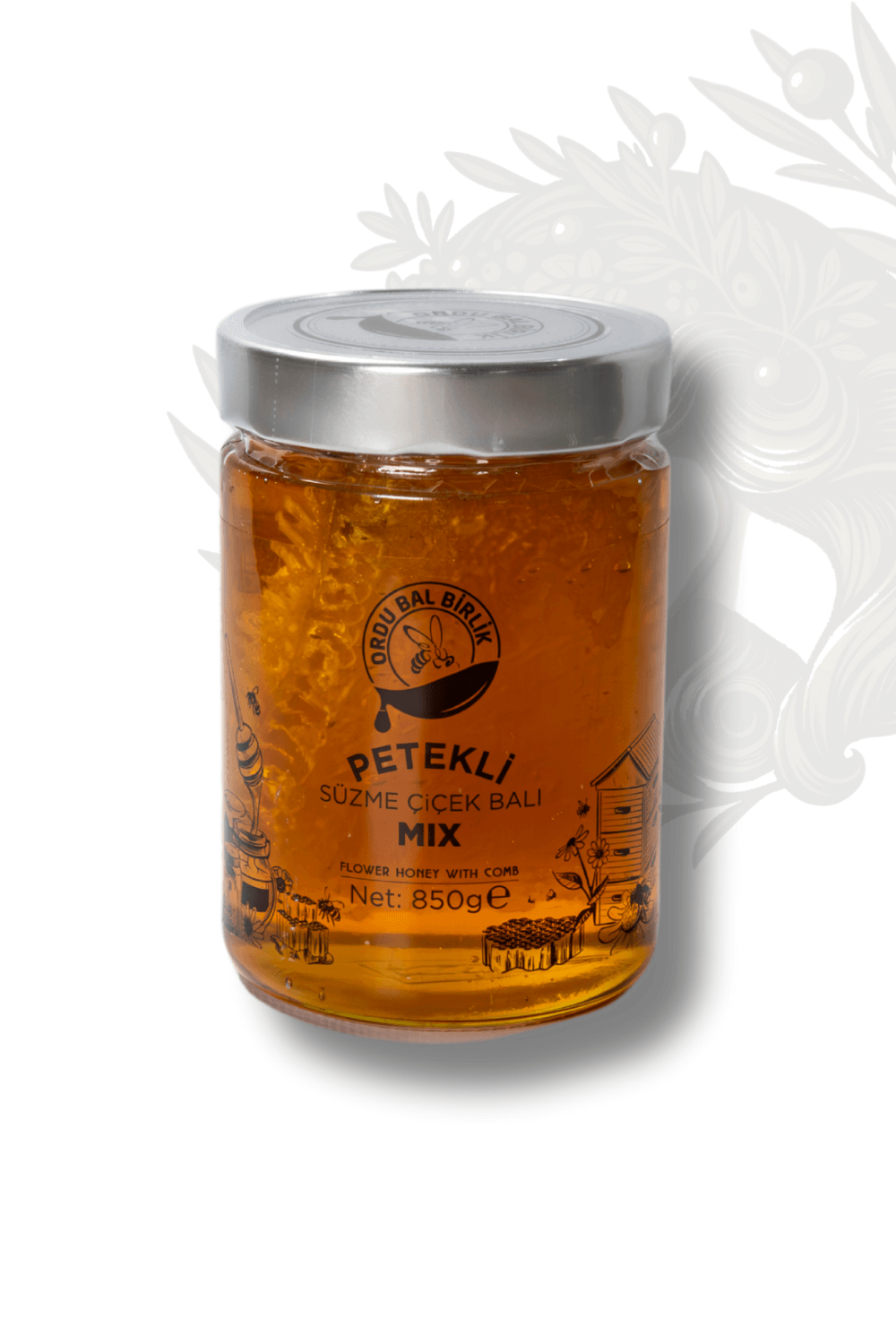 ORDU BAL BİRLİK PETEKLİ BAL 850 GR