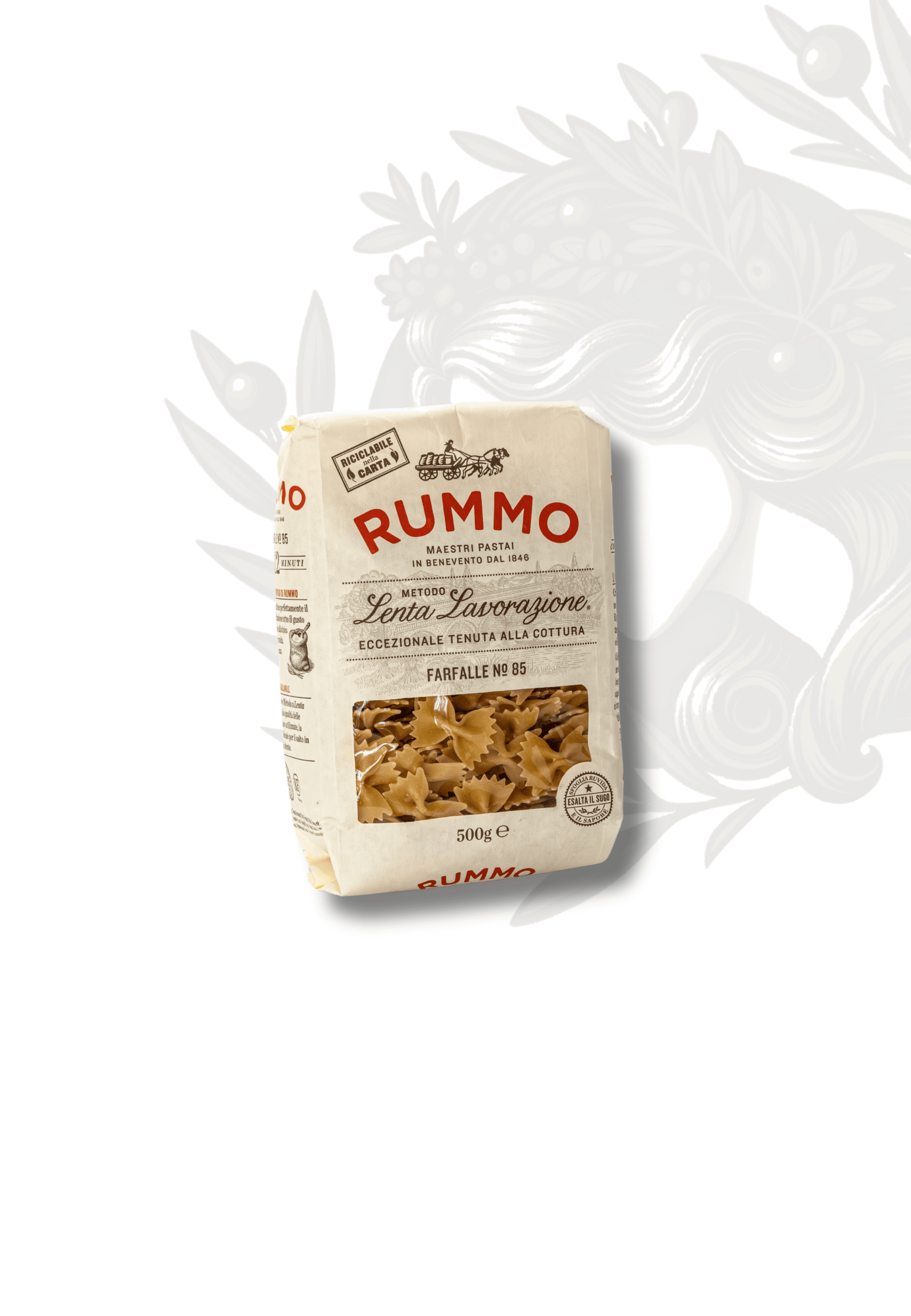İTHAL RUMMO 500 GR FARFALLE