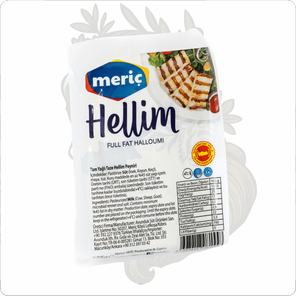 MERİÇ HELLİM PEYNİRİ 225 GR