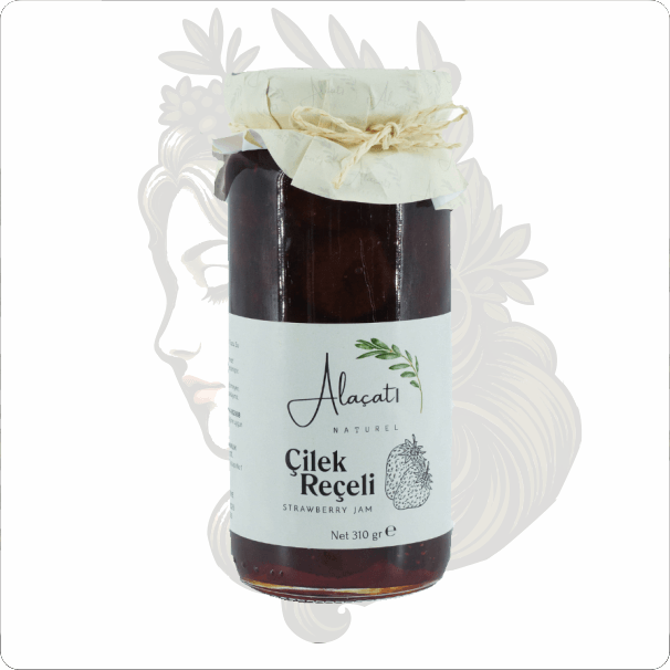 ALAÇATI NATUREL ÇİLEK REÇELİ