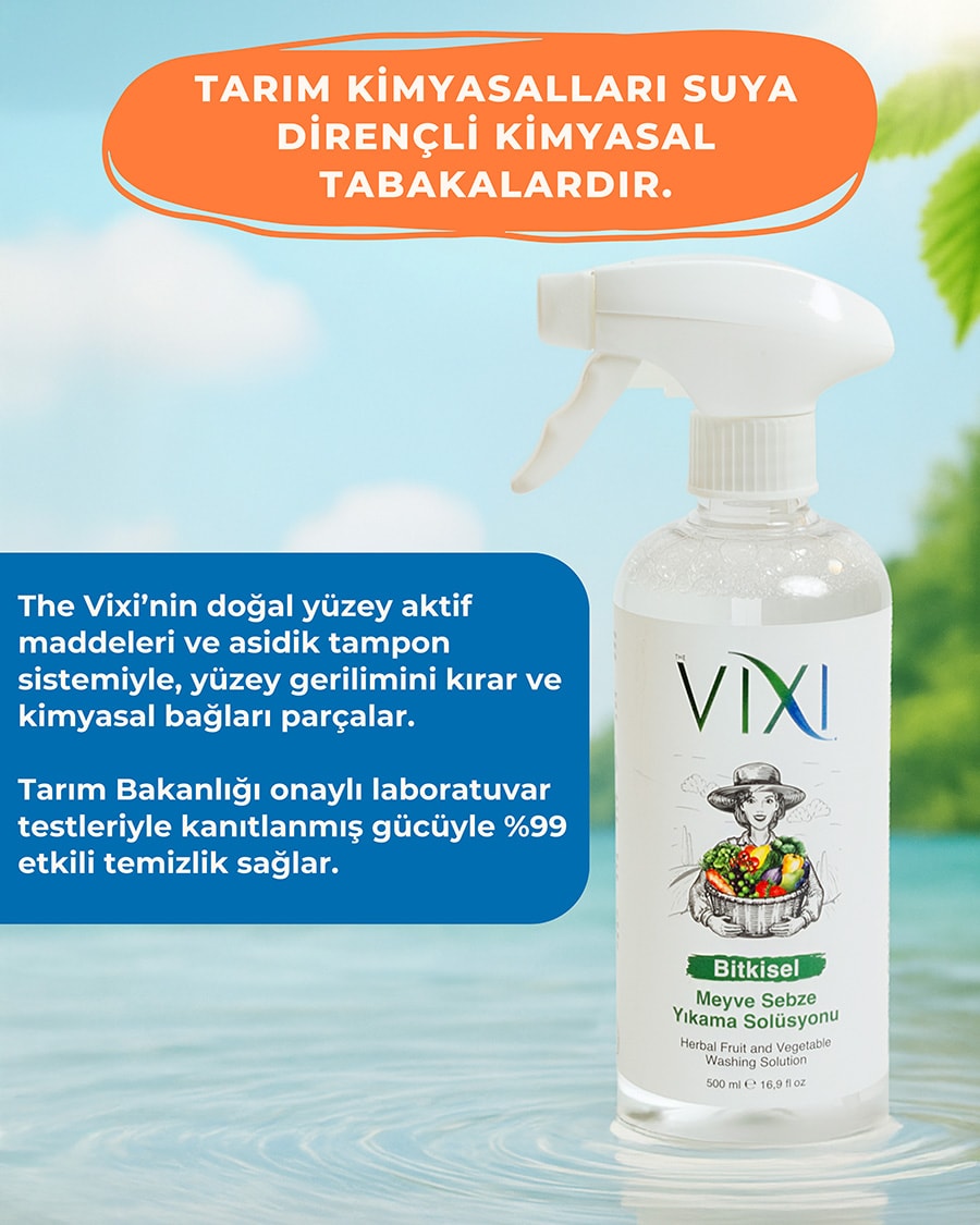 The Vixi Meyve & Sebze Yıkama Solüsyonu