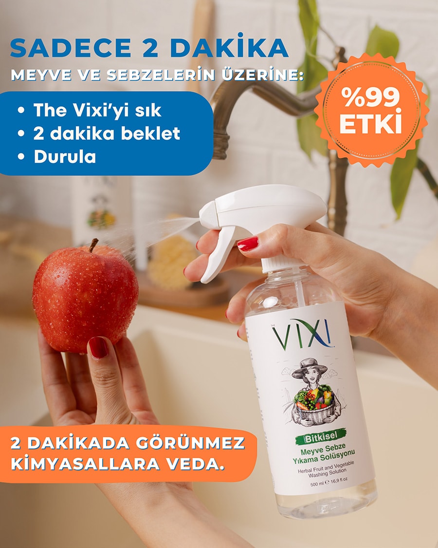 The Vixi Meyve & Sebze Yıkama Solüsyonu