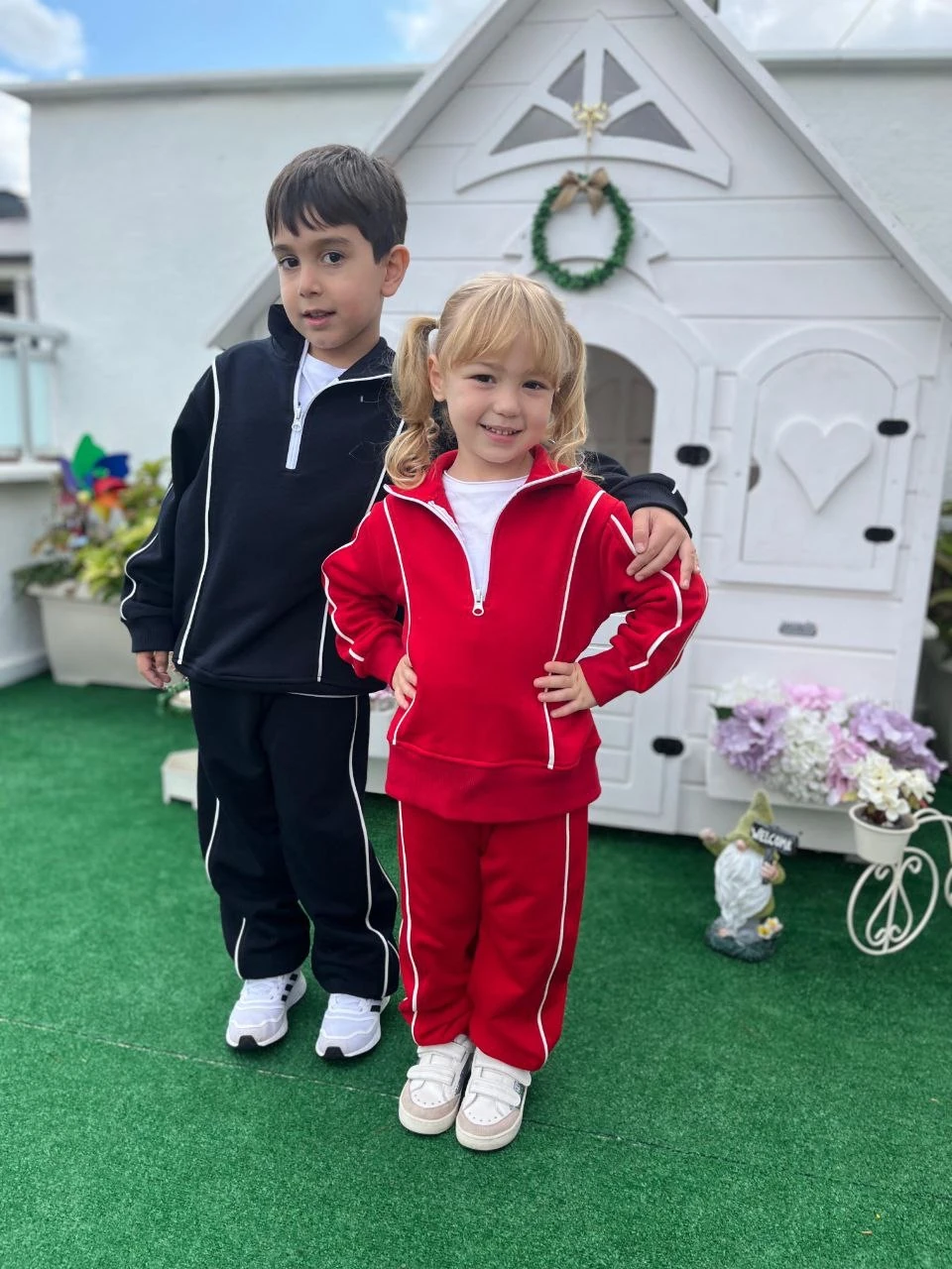 YAKA DETAYLI KIZ TAKIM 