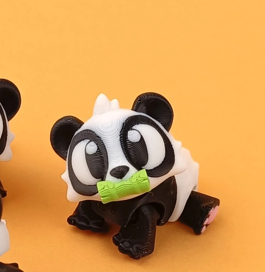 Hareketli Panda Anahtarlık