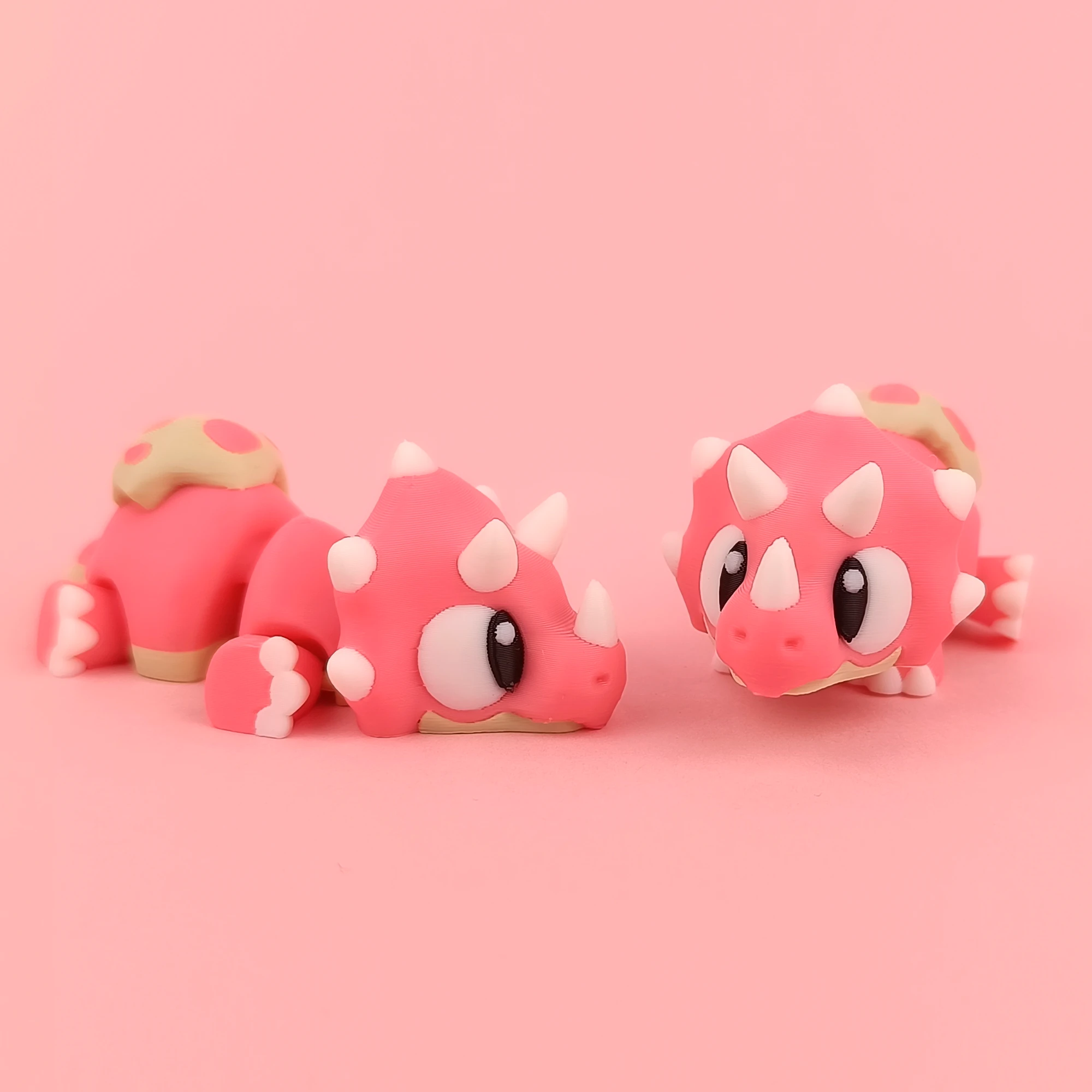 Hareketli Triceratops Anahtarlık