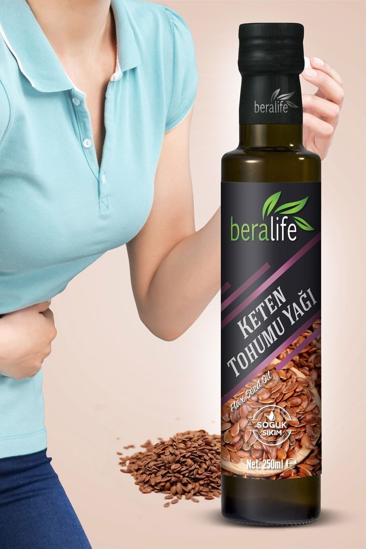 Keten Tohumu Yağı - Keten Tohumu Yağı 250ml