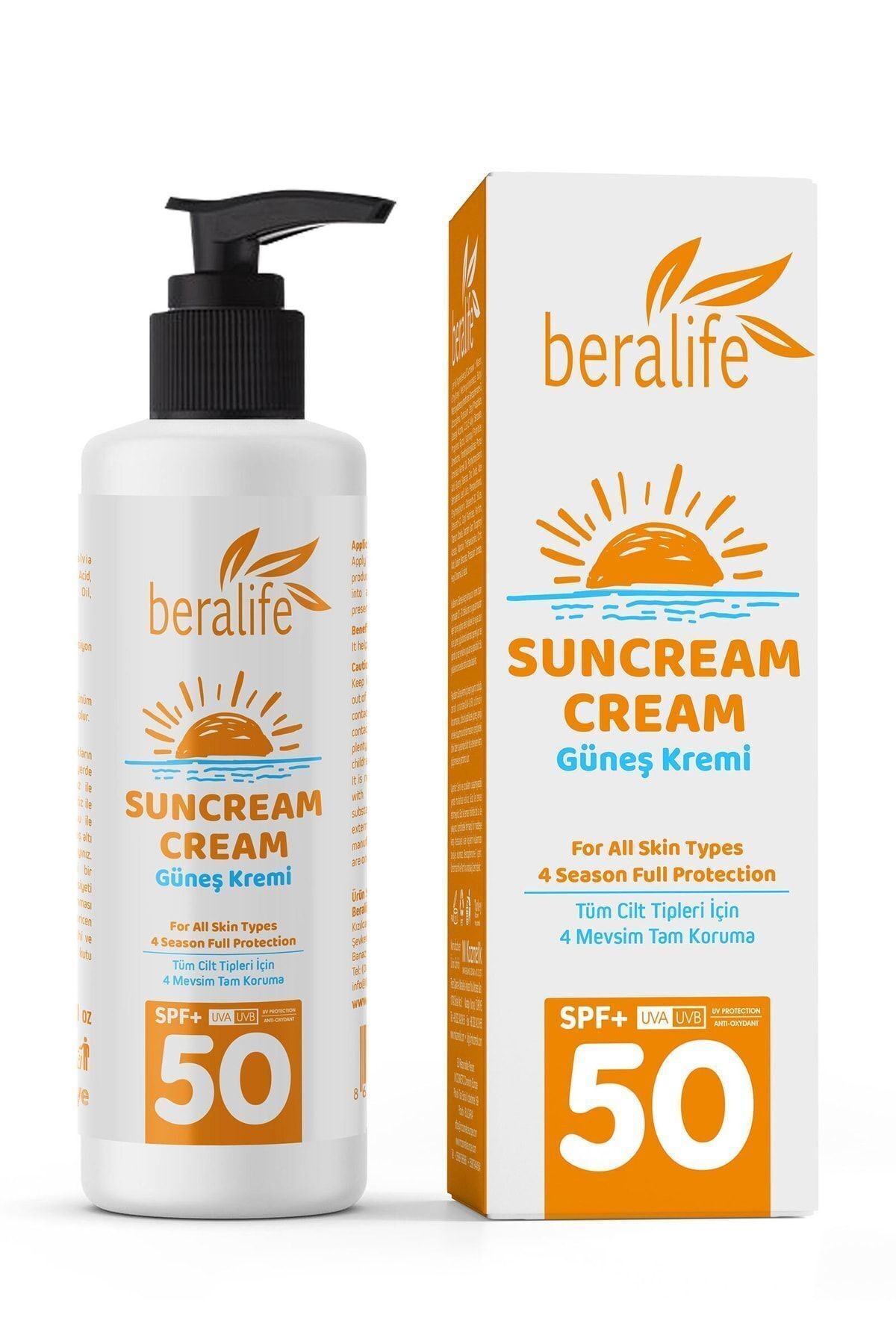 Güneş Kremi - Spf 50 Dört Mevsim Tam Korumalı Güneş Kremi