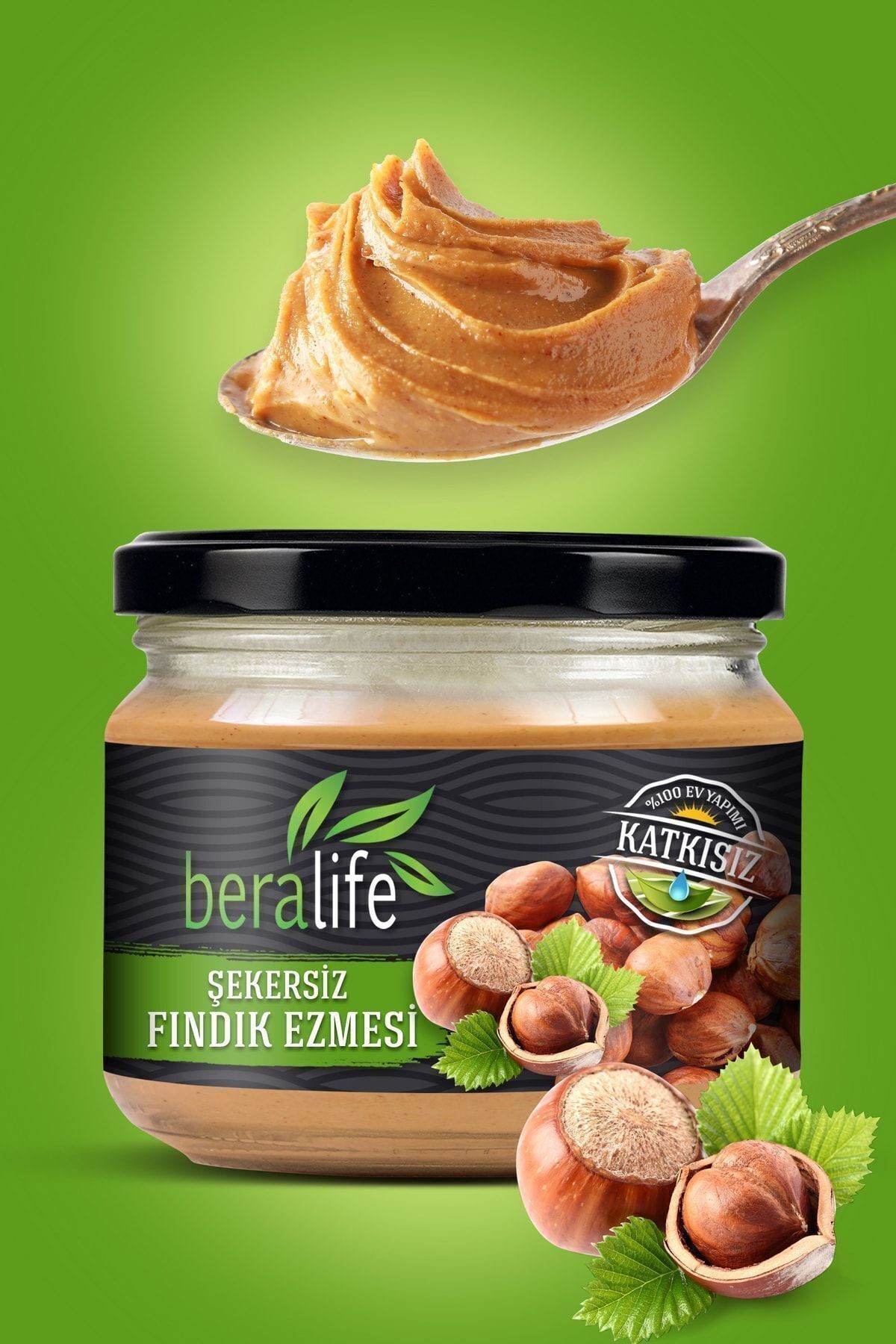 Fındık Ezmesi - 300gr - Fındık Ezmesi (ŞEKERSİZ)
