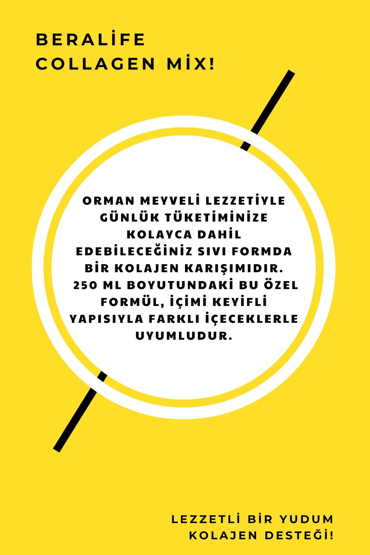 Collagen Mix-Doğal Kolajenli İçecek Tip 1-Tip 3 Kolajen