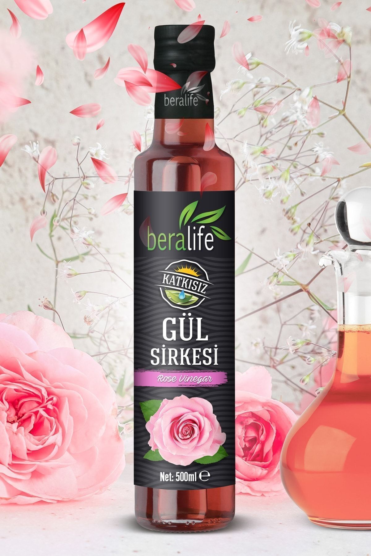 Gül Sirkesi - 500ml Gül Sirkesi