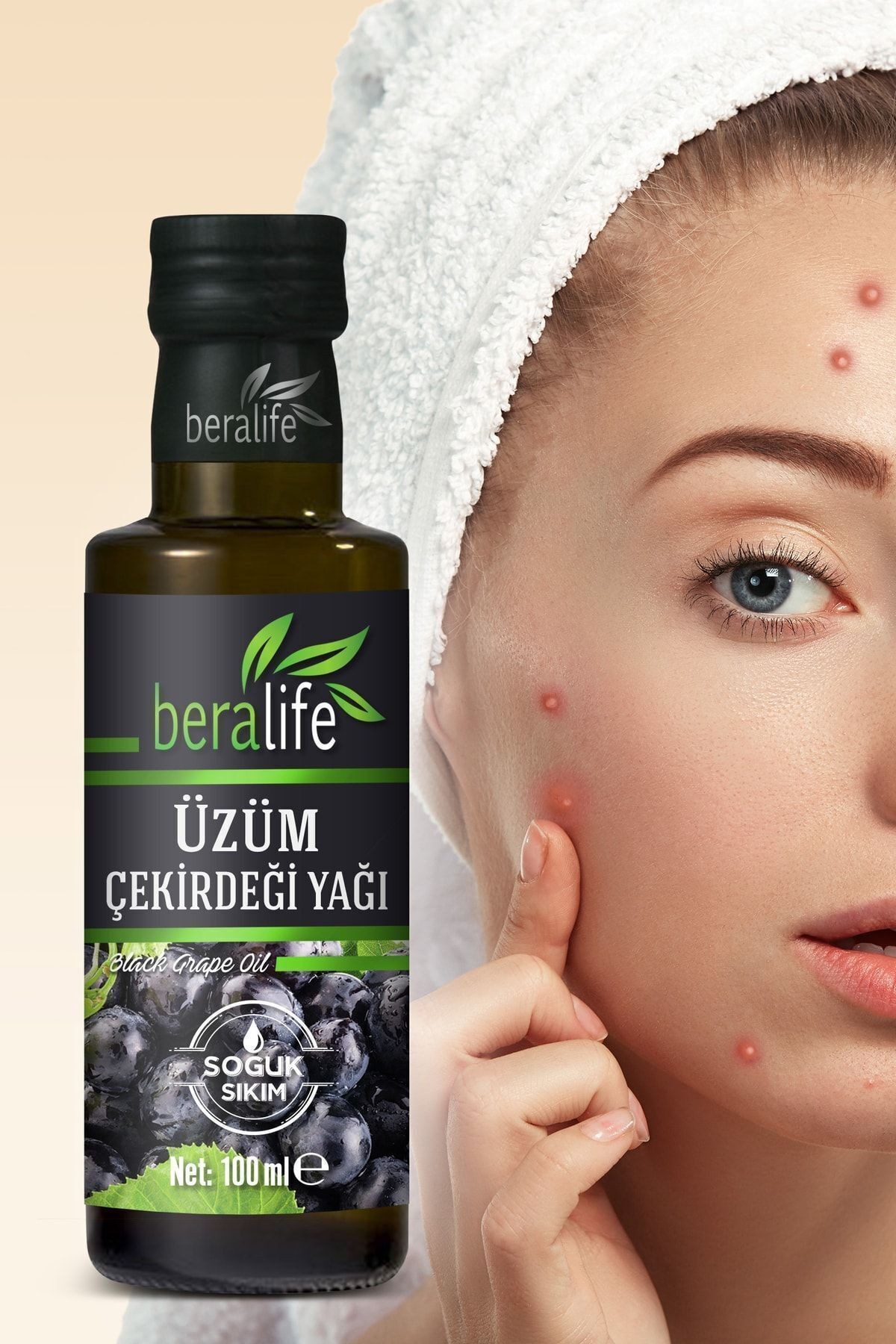 Üzüm Çekirdeği Yağı - 100 ml Üzüm Çekirdeği Yağı