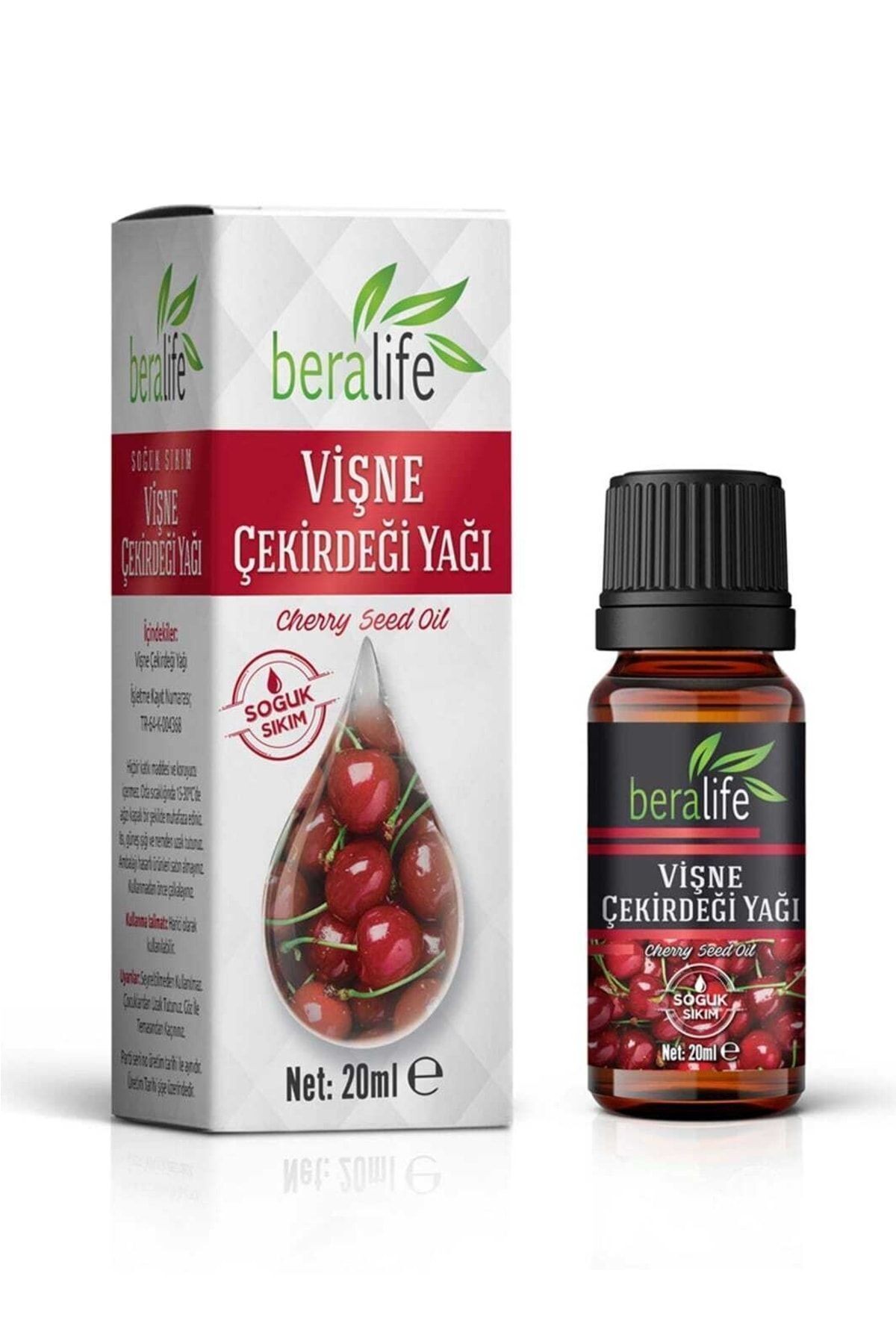 Vişne Çekirdeği Yağı - 20ml Vişne Çekirdeği Yağı