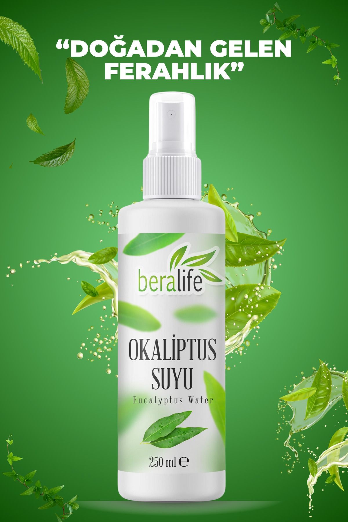 Okaliptus Suyu - (250ML) Içilebilir Doğal Ağız Bakım Suyu (ALKOLSÜZ)