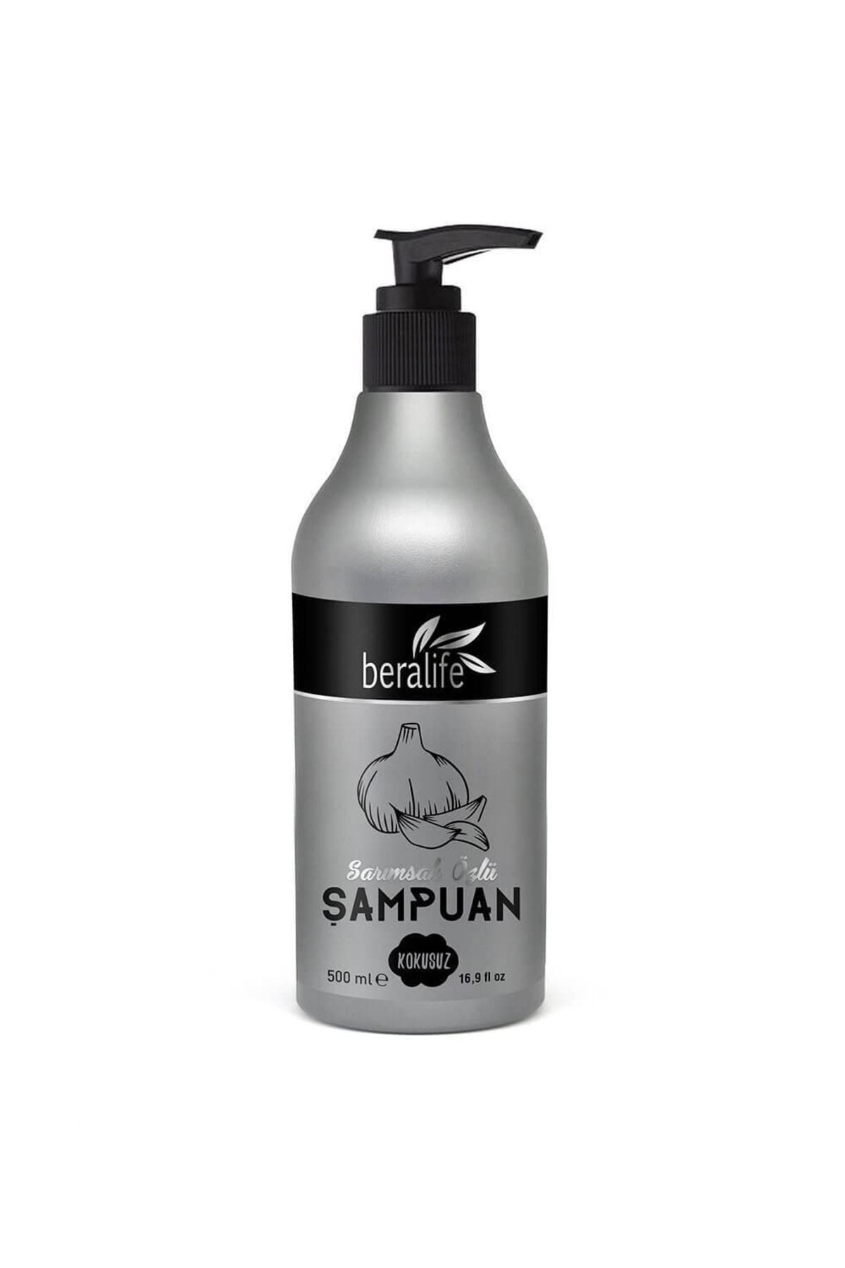 Sarımsak Özlü Şampuan - Dökülme Karşıtı - 500 ml Sarımsak Özlü Şampuan