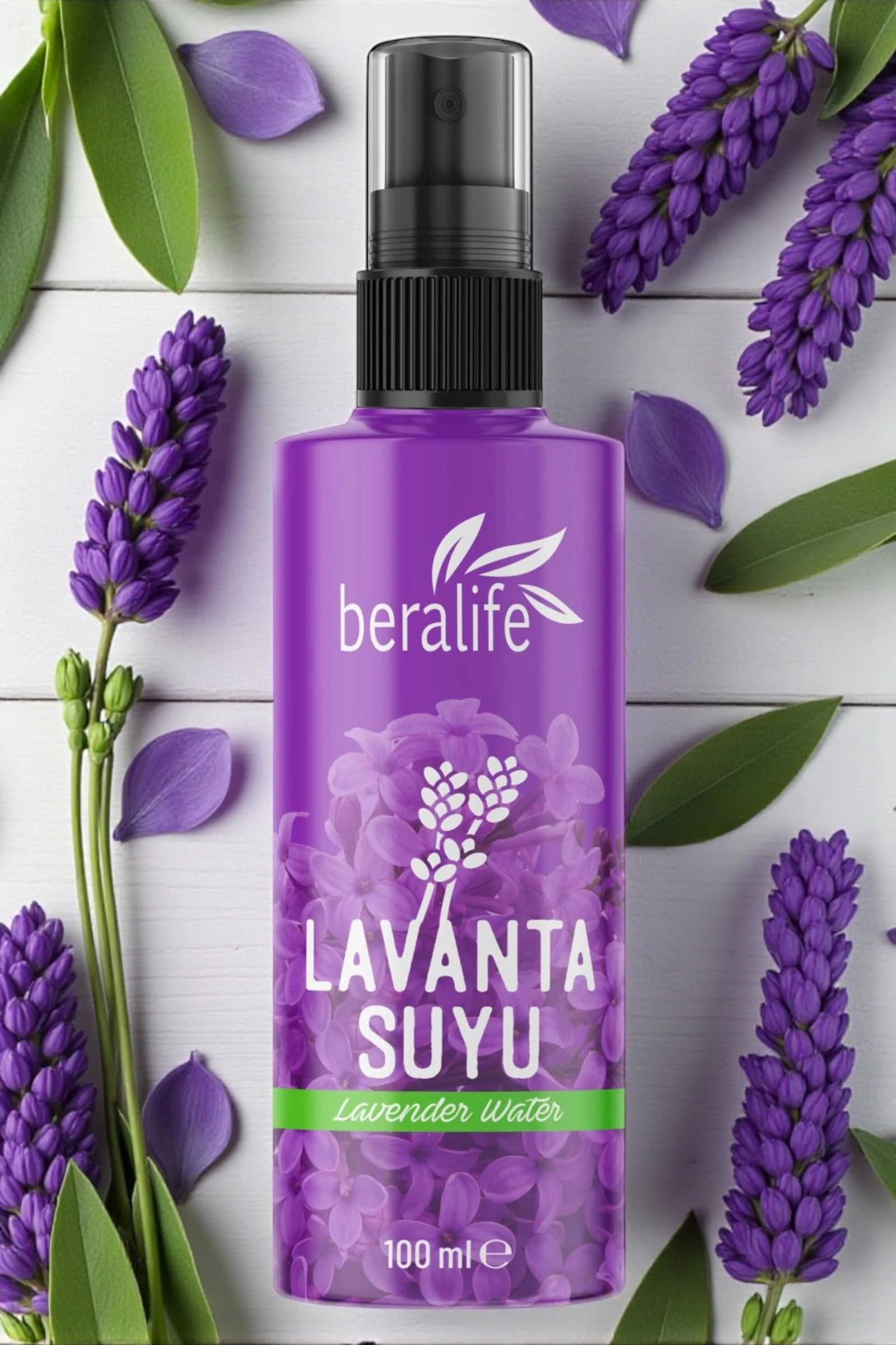Lavanta Suyu %100 Saf ve Doğal Canlandırıcı Ve Besleyici Etkili Tonik Lavanta Hidrosolü 100 Ml