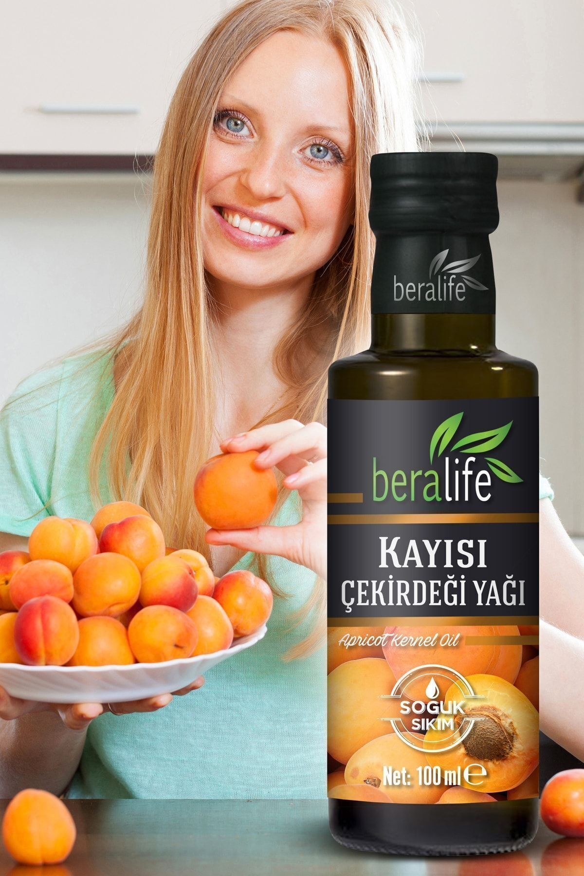 Kayısı Çekirdeği Yağı - 100 ml Kayısı Çekirdeği Yağı