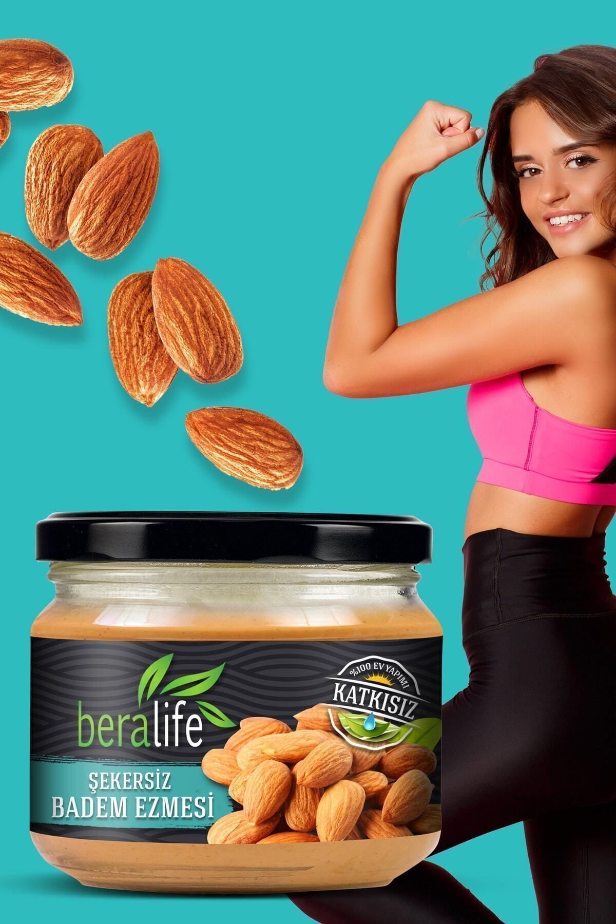 Badem Ezmesi - 300gr - Badem Ezmesi (ŞEKERSİZ)