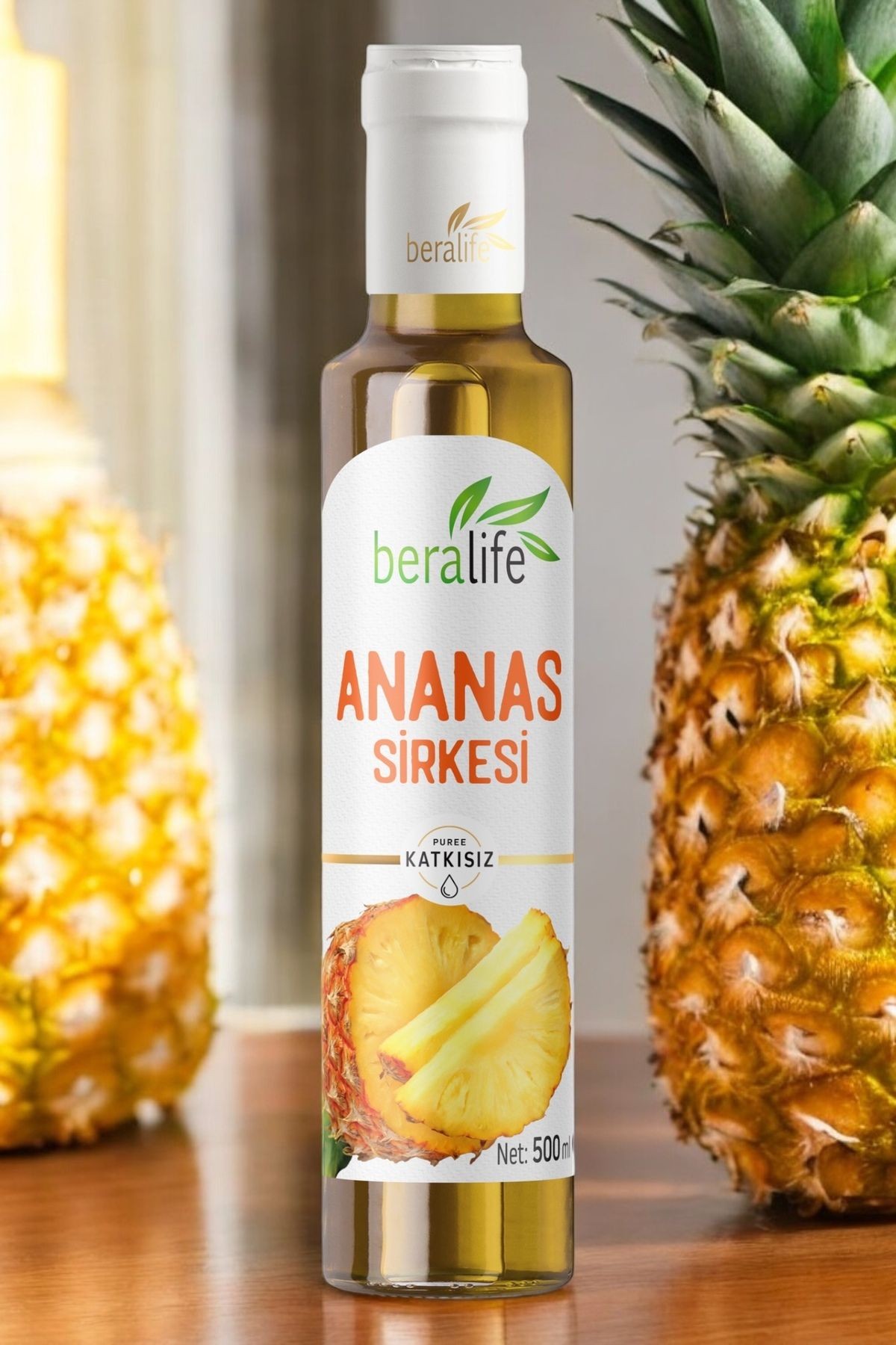 Ananas Sirkesi Doğal Fermantasyon Pineapple Vinegar 500 ml